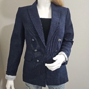 Banana Republic Blue Blazer NWOT Size 6